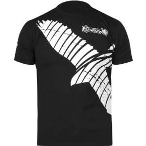  Hayabusa Official MMA Winged Strike T Shirts   Black 