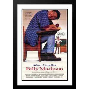   and Double Matted 32x45 Movie Poster: Adam Sandler: Home & Kitchen