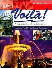 VoiliA A Course in French for Adult Beginners Pack contains full 