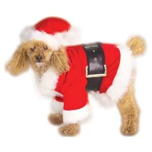   Rubies Costumes Santa Claus Dog Costume   Size Small 