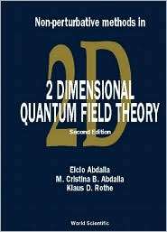 Non Perturbative Methods in 2 Dimensional Quantum Field Theory (2nd 
