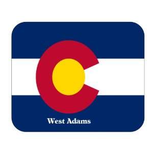   US State Flag   West Adams, Colorado (CO) Mouse Pad 