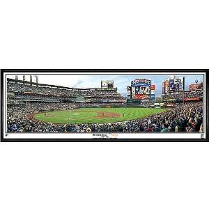  New York Mets First Pitch at Citi Field Framed Panoramic 