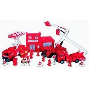  Play and Store Heroes: Fire Rescue Big Box: Toys & Games
