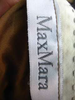 MAX MARA Brown Wool Blend Dress Pants Slacks  