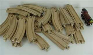   Of Ikea Wood Wooden Train Tracks Compatible W/ Thomas Trains 30 Pieces