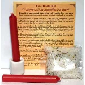  Fire Mini Bath Kit Wicca Wiccan Metaphysical Religious New 