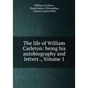   David James ODonoghue, Frances Cashel Hoey William Carleton Books