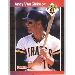  1989 Donruss #54 Andy Van Slyke   Pittsburgh Pirates 