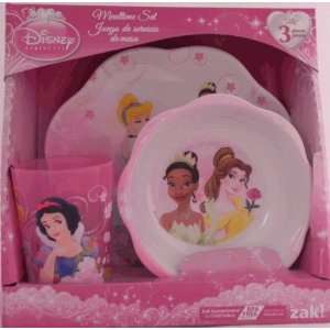  Princess 3Piece Mealtime Set Plate, Bowl & Tumbler: Baby