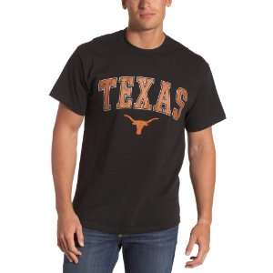  Texas Longhorns 100% Cotton Short Sleeve T Shirt: Sports 