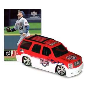   Cadillac Escalade with Nick Johnson Trading Card: Sports & Outdoors