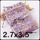 50 Organza Gift Bag Pouch Wedding Favor 2.7 x 3.5 B122 items in 