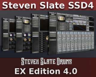 Steven Slate Drums EX Edition 4.0 SSD4 Virtual Instrument Sample 
