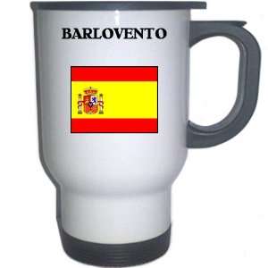  Spain (Espana)   BARLOVENTO White Stainless Steel Mug 