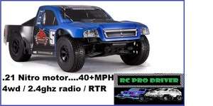   Scale Brushless Electric Desert Truck 40+mph lipos included!  