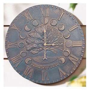  Whitehall Times & Seasons Clock   Copper Verdi: Home 