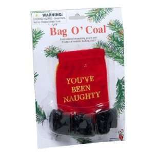  Bag O Coal Drawstring Pouch Case Pack 48   342213