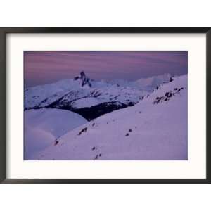  Black Tusk Mountain Seen at Sunrise from Whistler Mountain 