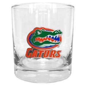  Florida Gators NCAA Double Rocks Glass