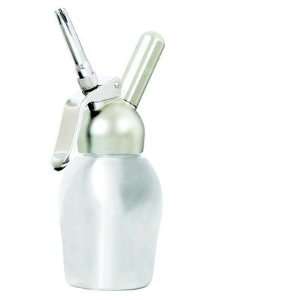   Professional 0.5 Pint Cream Whipper in Brushed Stainless Steel Baby