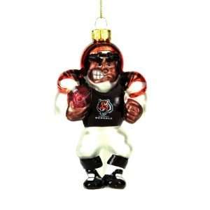   NFL Glass Player Ornament (5 African American): Sports & Outdoors