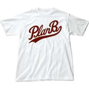  Plan B T Shirt Pastime [Large] White