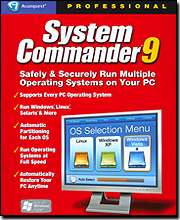 SYSTEM COMMANDER 9.0 PRO * PC OS MANAGER * BRAND NEW  