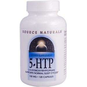 Source Naturals 5 HTP 100 mg 120 Capsules *FREE SHIP*  
