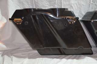 Harley Extended Saddlebags with Blade Style Latch Kit & Speaker lids 