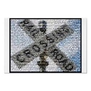  Railroad Crossing Train montage Posters