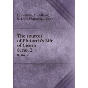   The sources of Plutarchs Life of Cicero, A. Plutarch. Gudeman Books