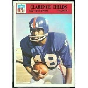  Clarence Childs 1966 Philadelphia Card #121 Everything 