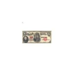  1907 $5 Legal Tender Note, F: Toys & Games