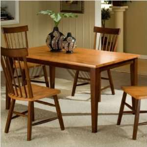  Whalen Camden 6 piece Solid Top Leg Table Set: Furniture 