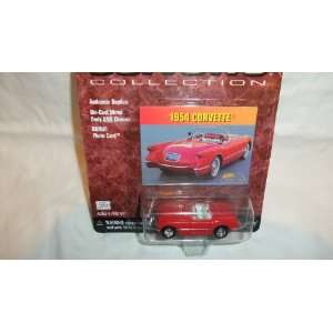  JOHNNY LIGHTNING CORVETTE COLLECTION 1954 164 SCALE RED 