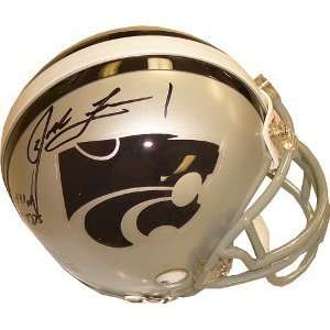 Josh Freeman signed Kansas State Wildcats Replica Mini Helmet 8427 yds 