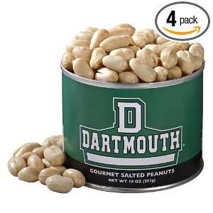Virginia Diner Dartmouth College, Salted Peanuts, 10 Ounce (Pack of 4 