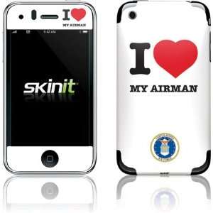  Skinit I Heart My Airman Vinyl Skin for Apple iPhone 3G 