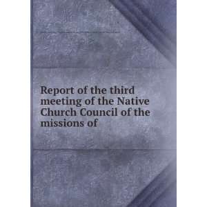   Council of the missions of .: Church Missionary Society. North Western