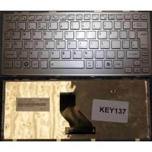 Toshiba Mini NB200 11L Silver UK Replacement Laptop Keyboard (KEY137)