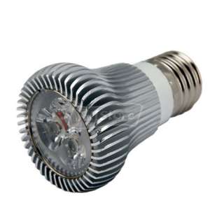 E27 6W 110 240V Aluminum Pure White High Power Spotlight LED Lamp 