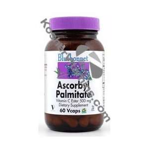  Bluebonnet Kosher Ascorbyl Palmitate 500 mg 60 Vcaps 