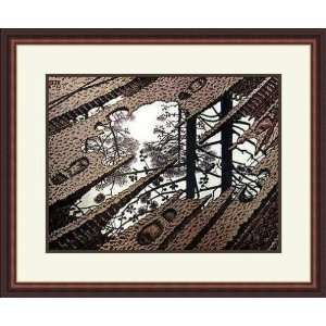  Puddle by M.C. (Maurits Cornelius) Escher   Framed 