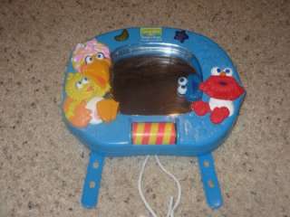 SESAME STREET Elmo Whos That Baby in the Mirror Crib Baby Infant 