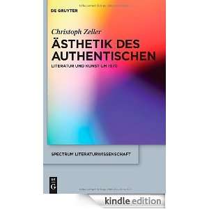 Ästhetik des Authentischen (Spectrum Literaturwissenschaft / Spectrum 