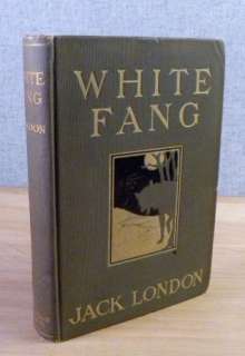 WHITE FANG   Jack London   1st Ed. Illustrated by Charles Livingston 