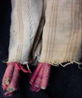 Antique Peruvian Peru Tribal Mummy Cloth Doll Musician  