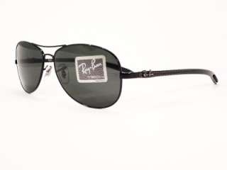 RAY BAN sunglasses 8301 CARBON FIBRE 002 AVIATOR Black  
