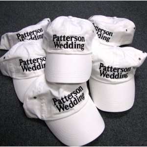  Personalized Wedding Party Baseball Caps Health 